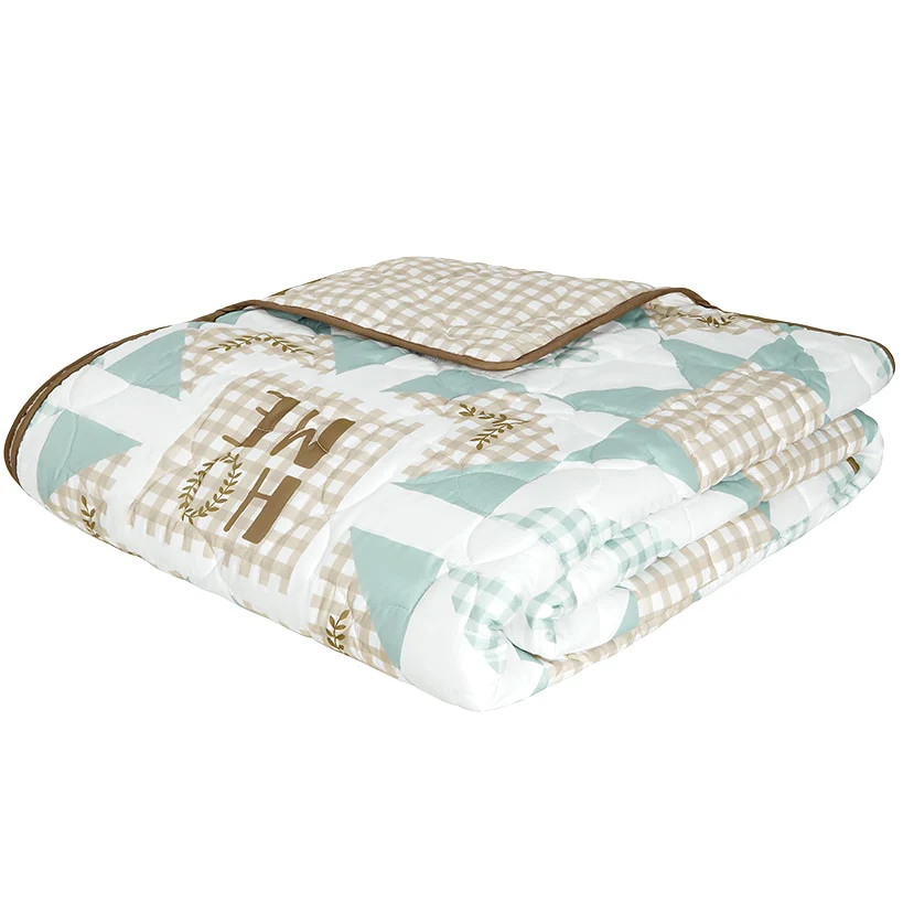Home Pattern Check Reversible Full/Queen or King Quilt - Image 2