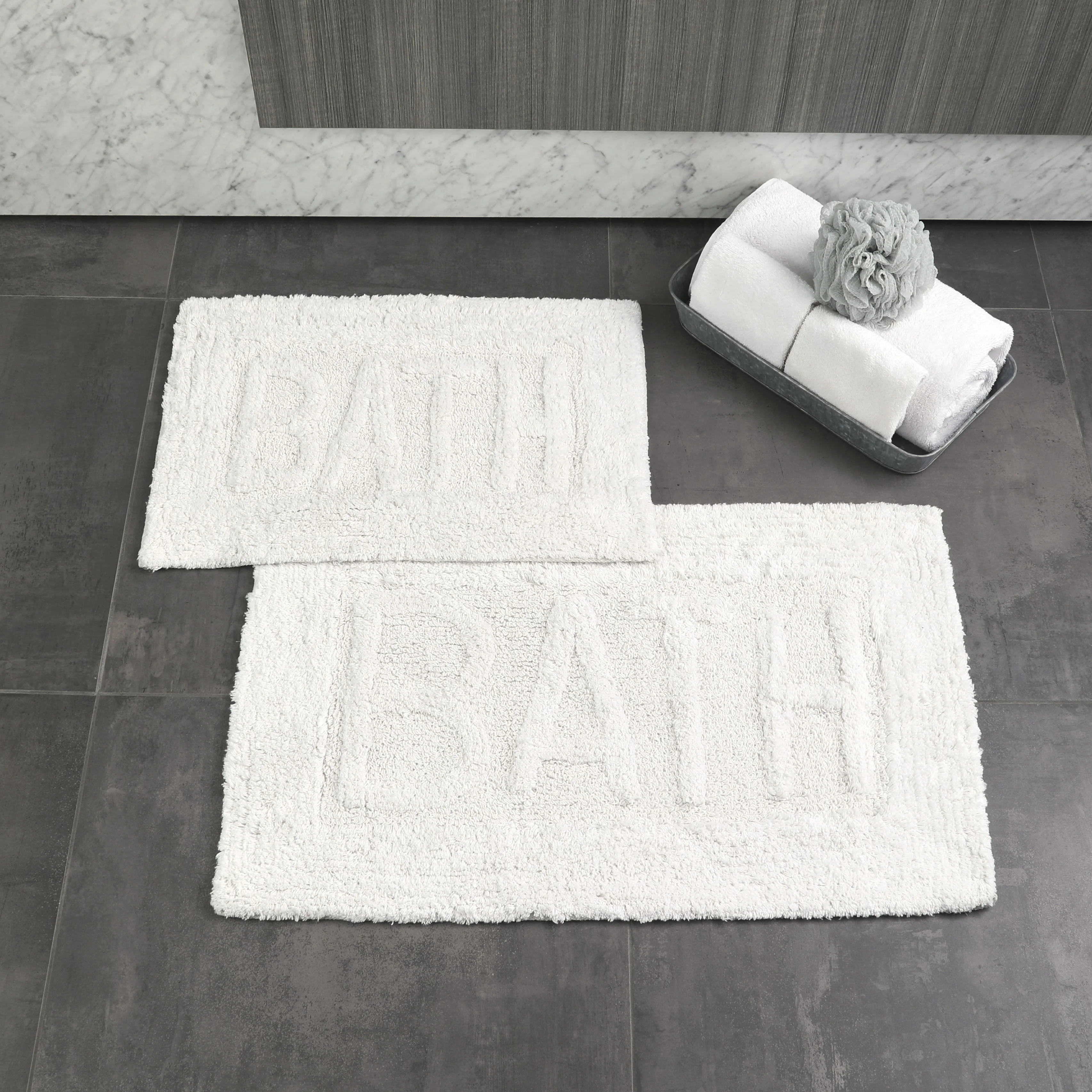 Homewear Expression Bath Mat Set, 2-Pc. - Image 2