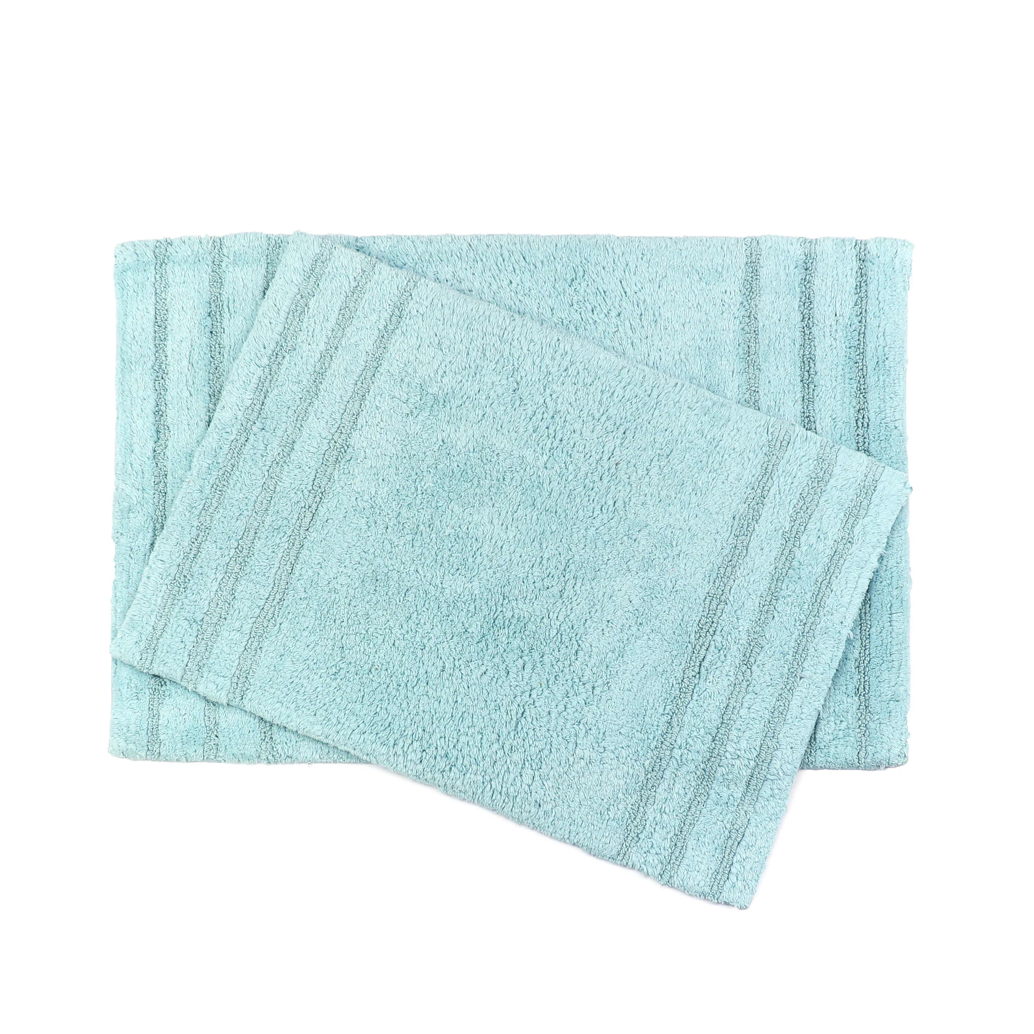 Homewear Sanibel End Border Cotton Bath Rug Set 2-Pc. - Image 4