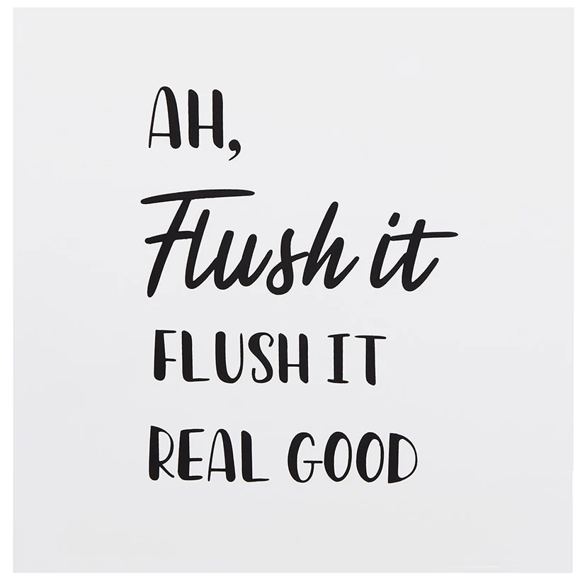 Humorous Bathroom Wall Art - Image 2