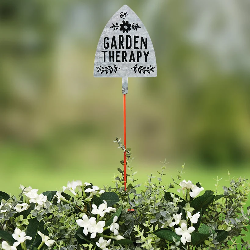 Humorous Shovel Garden Stakes - Set of 3 - Image 4