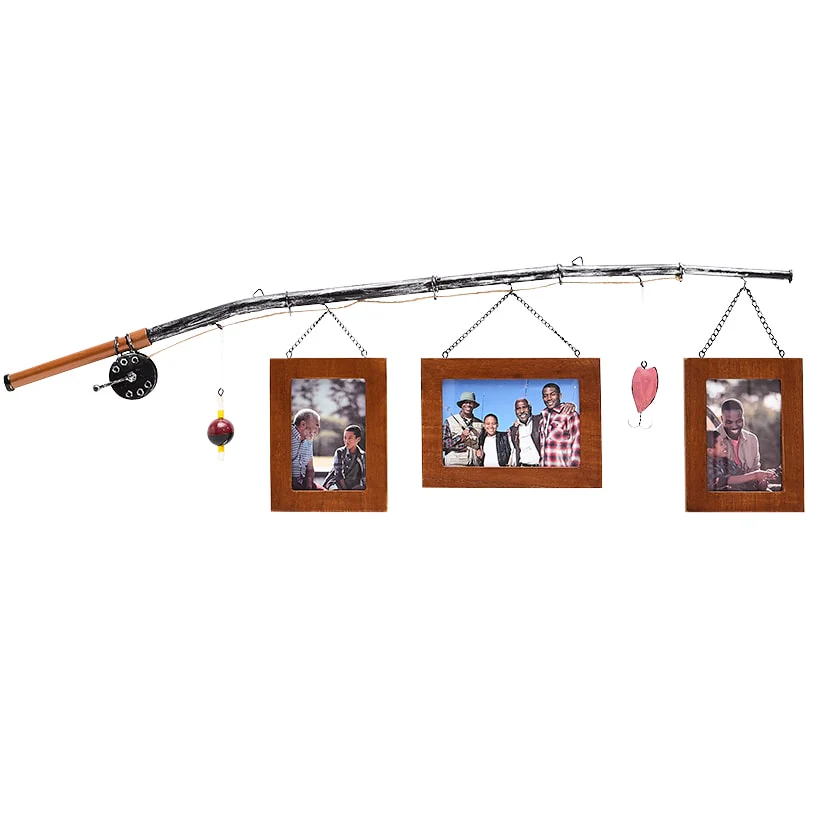 Hunting or Fishing Themed Decor with Hanging Frames - Image 5