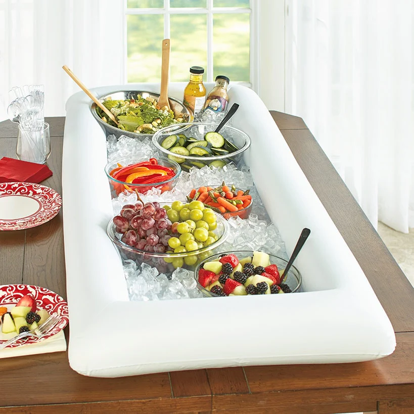 Inflatable Buffet Cooler for Drinks - Party, BBQ, Outdoor - Image 3