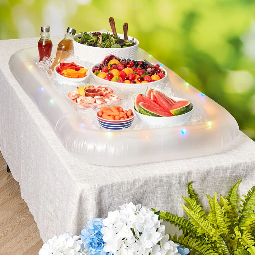 Inflatable Buffet Cooler for Drinks - Party, BBQ, Outdoor - Image 8