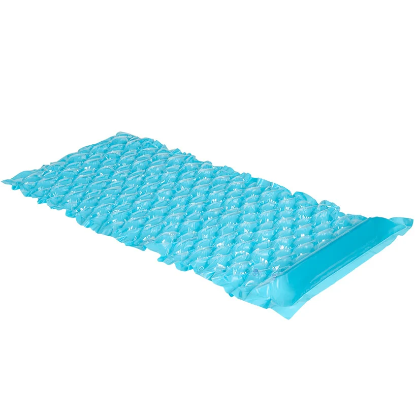 Inflatable Floating Wave Mat Pool Lake Beach For Adults Pink Blue - Image 2