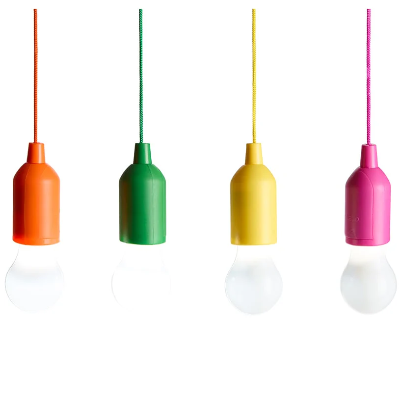 Insta-Bright Set of 4 Pull Lights - Energy-Efficient LEDs - Image 2