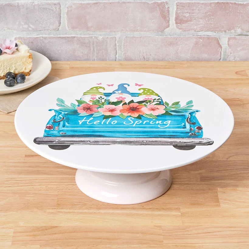 Interchangeable Cupcake or Cake Display Stand with Festive Prints - Image 8