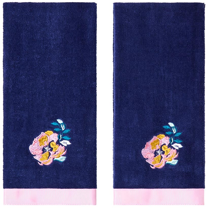 Jolene Patchwork Hand Towels, Set of 2 - Image 2