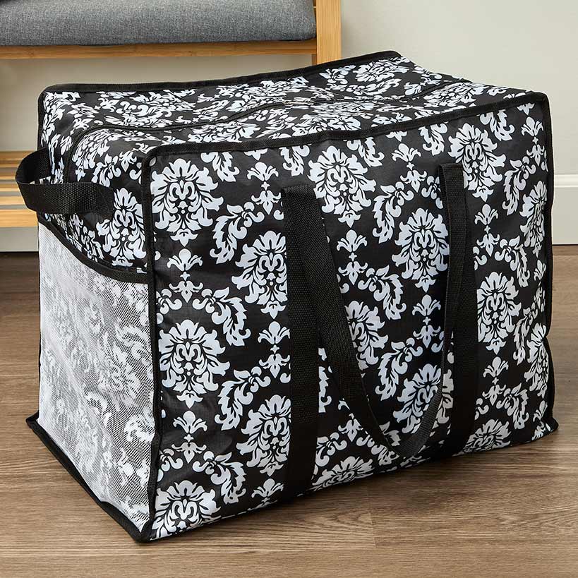 Jumbo Printed Storage Bag With Handles - Image 6