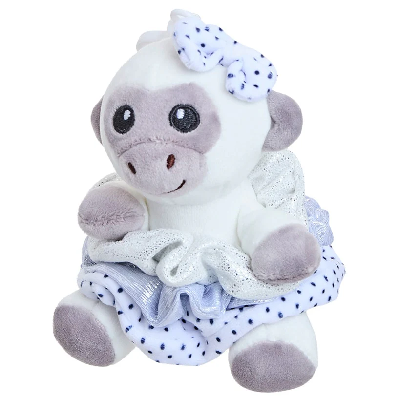 Keyclip Plush with Scrunchies - Adorable Companion with Backpack Clip - Image 4