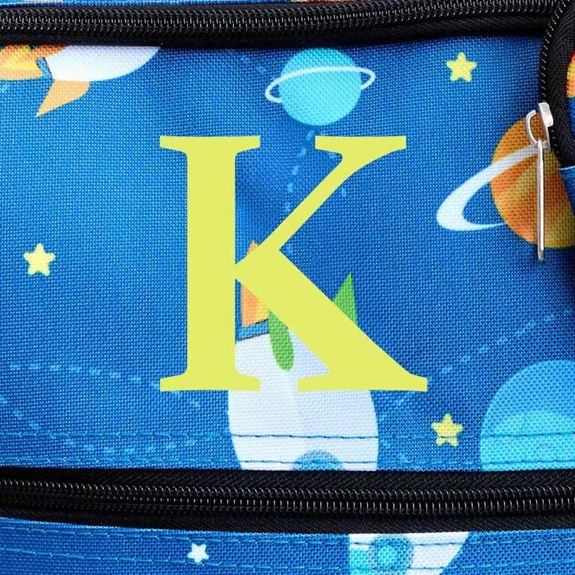 Kids' Monogrammed Space-Themed Luggage 3 Pc. Set - Image 11
