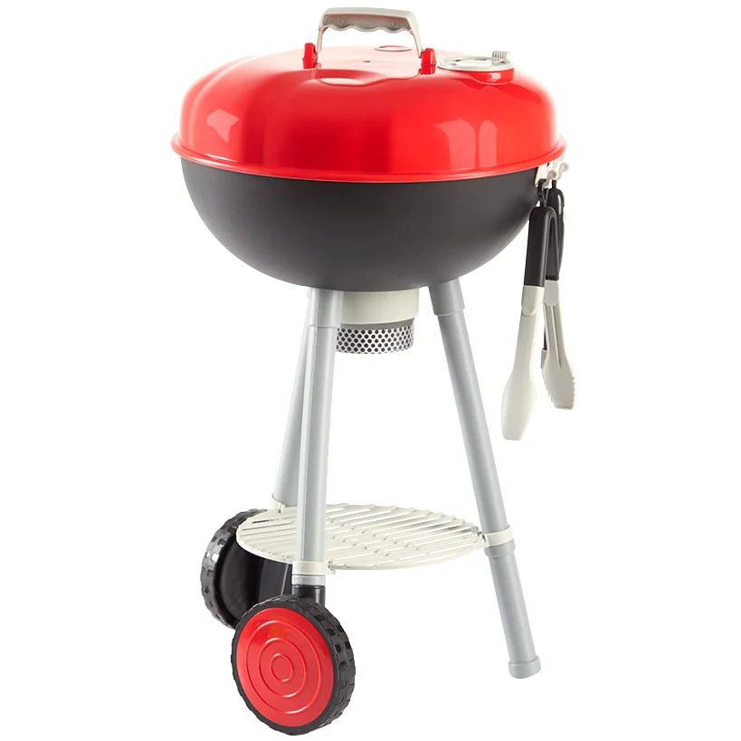 Kids' Pretend BBQ Playset - Realistic Lights and Sound Indoor/Outdoor Fun - Image 2