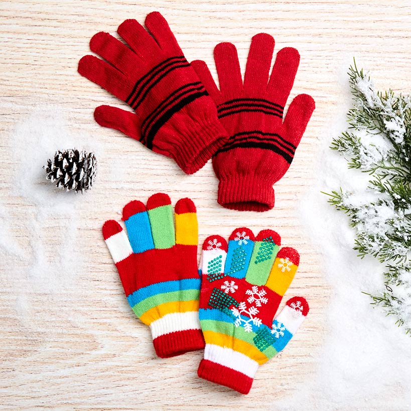 Kids' Winter Gloves 2 Pack - Image 2