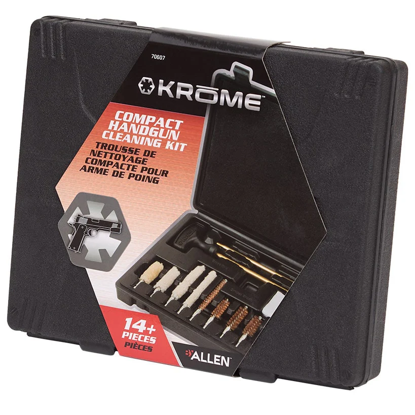 Krome™ Handgun Cleaning Kit 14 Pc. In A Carry Case