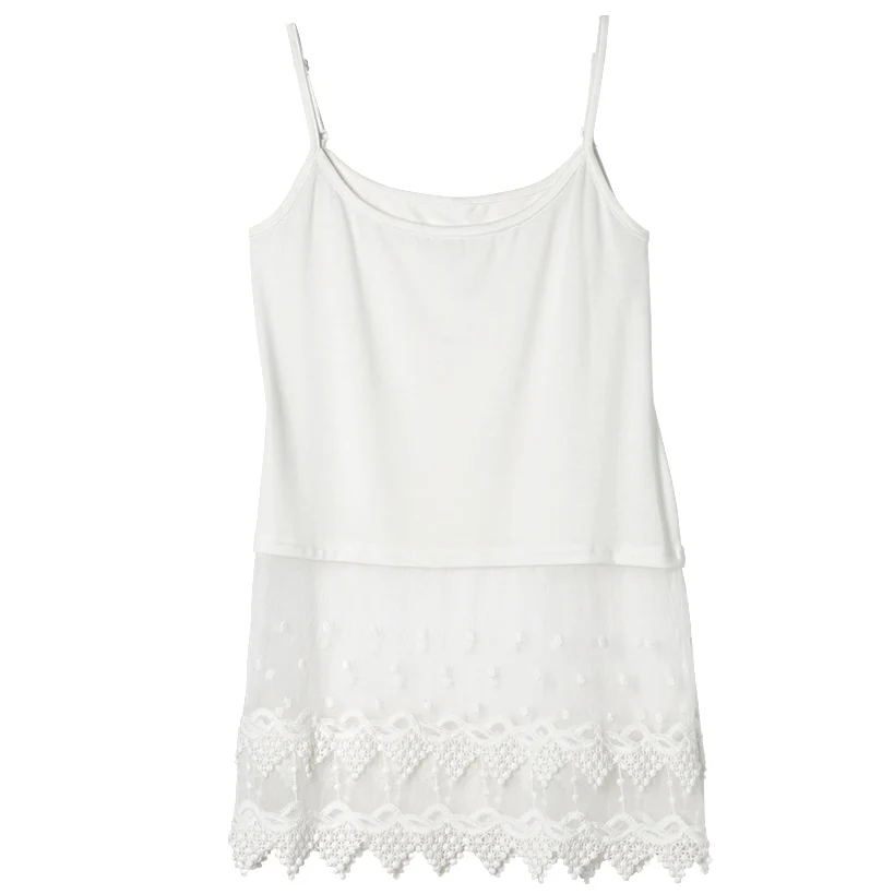 Lace Trim Camisole Top Extender - Image 4