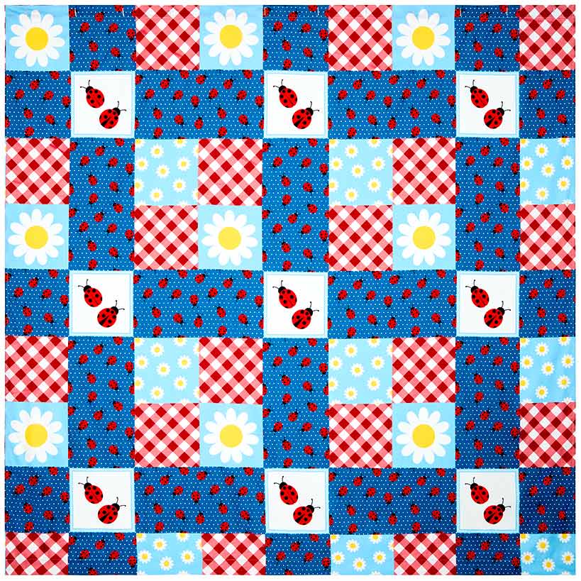 Ladybug Shower Curtain, Bath Rug, Hand Towels, Valance, or Hooks - Image 3