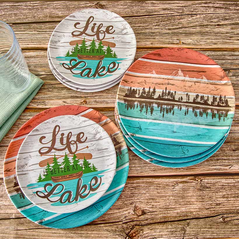 Lake Life Dinnerware Set or Serving Platter - Image 4