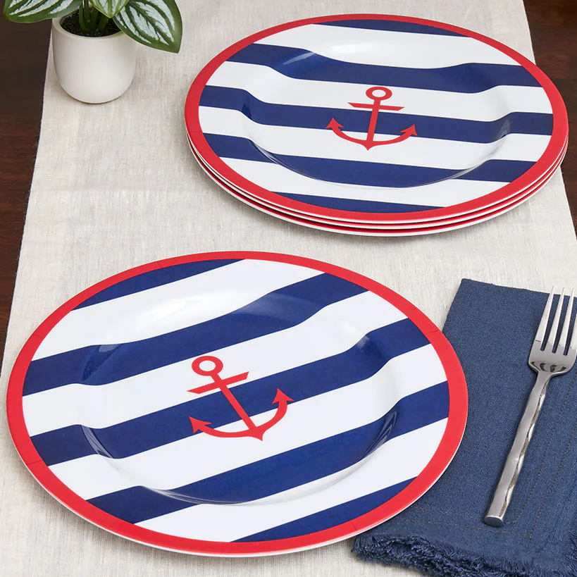 Lake Melamine Dinnerware, Platter, and Bowl - Image 3