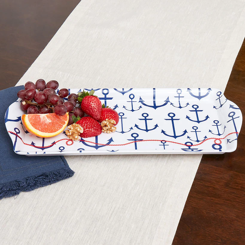 Lake Melamine Dinnerware, Platter, and Bowl - Image 5