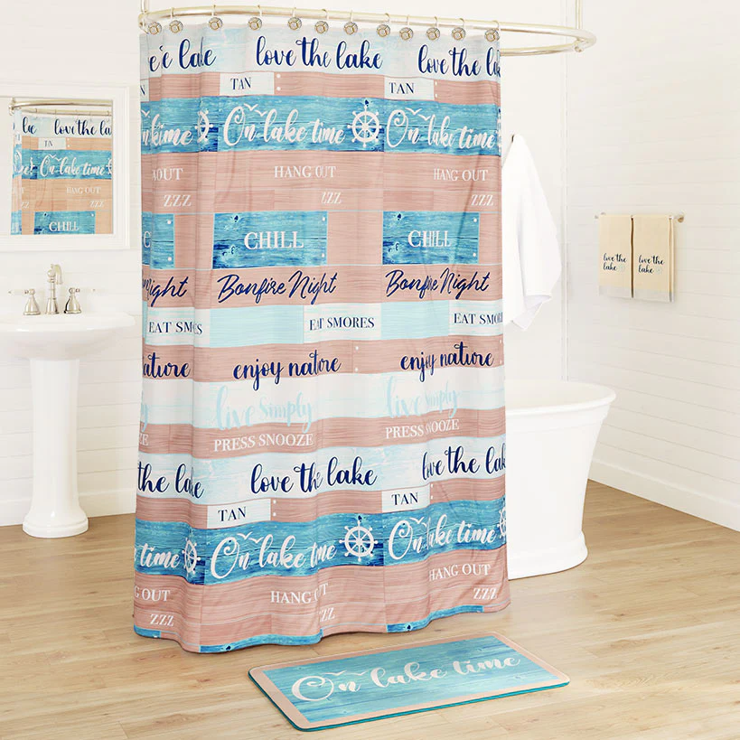Lake Time Shower Curtain Hooks, Set of 12 - Image 2