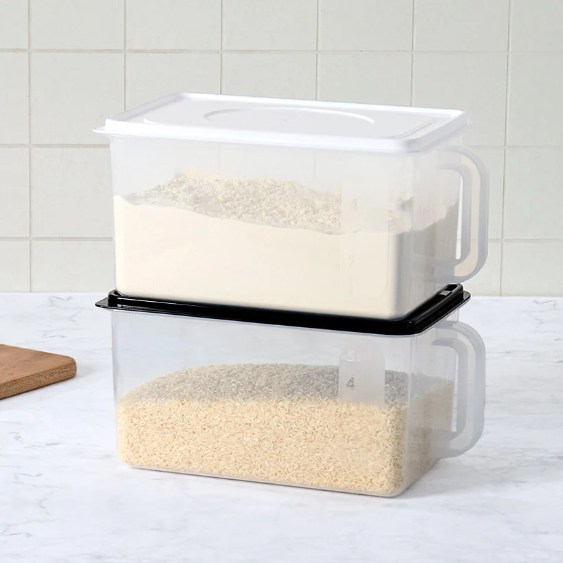 Large Food Storage Container with Lid and Handle