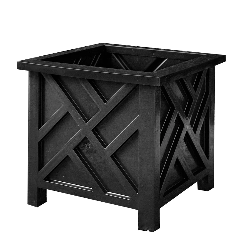 Lattice Design Chippendale Style Planter Box - Image 11