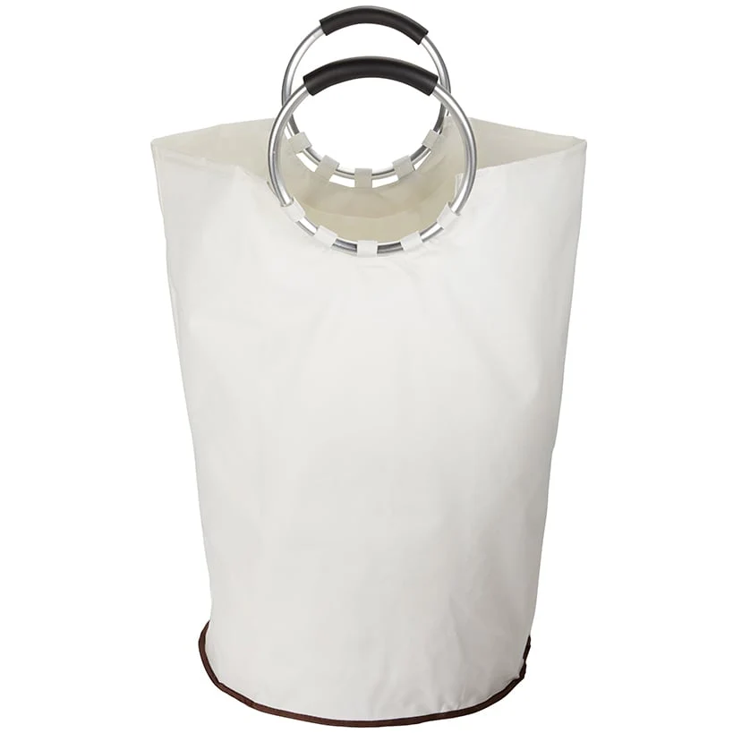Laundry Bag with Padded Handles Freestanding Tall Hamper - Image 3