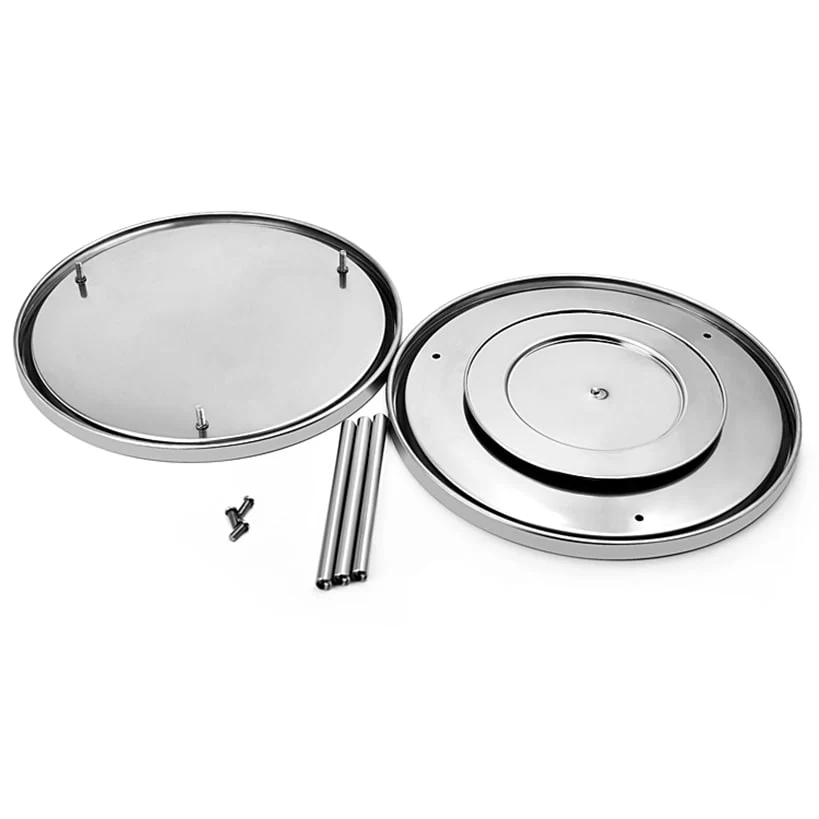 Lazy Susan Turntable Organizer 2-Tier Rotating Rack - Image 5