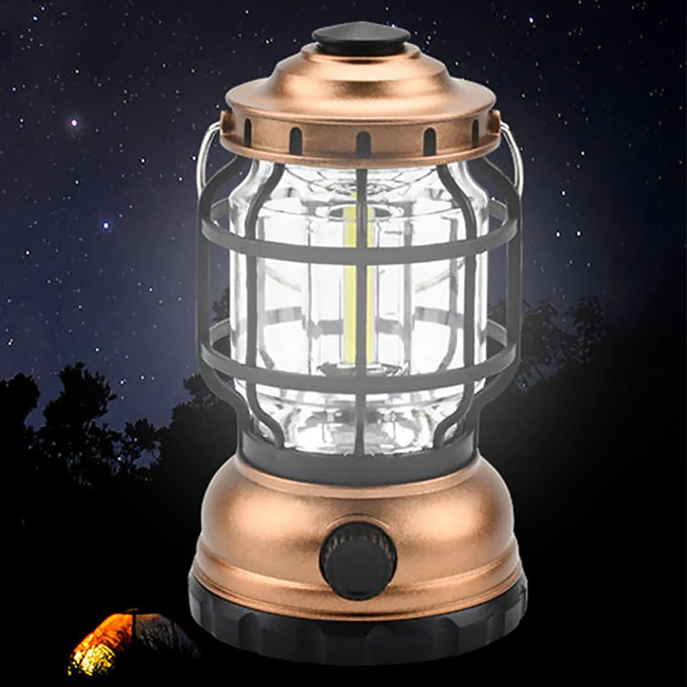 LED Camping Lantern Battery Powered Portable Light