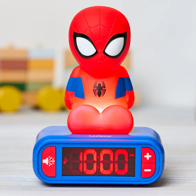 Licensed LCD Nightlight Alarm Clock With 6 Different Sounds - Image 3