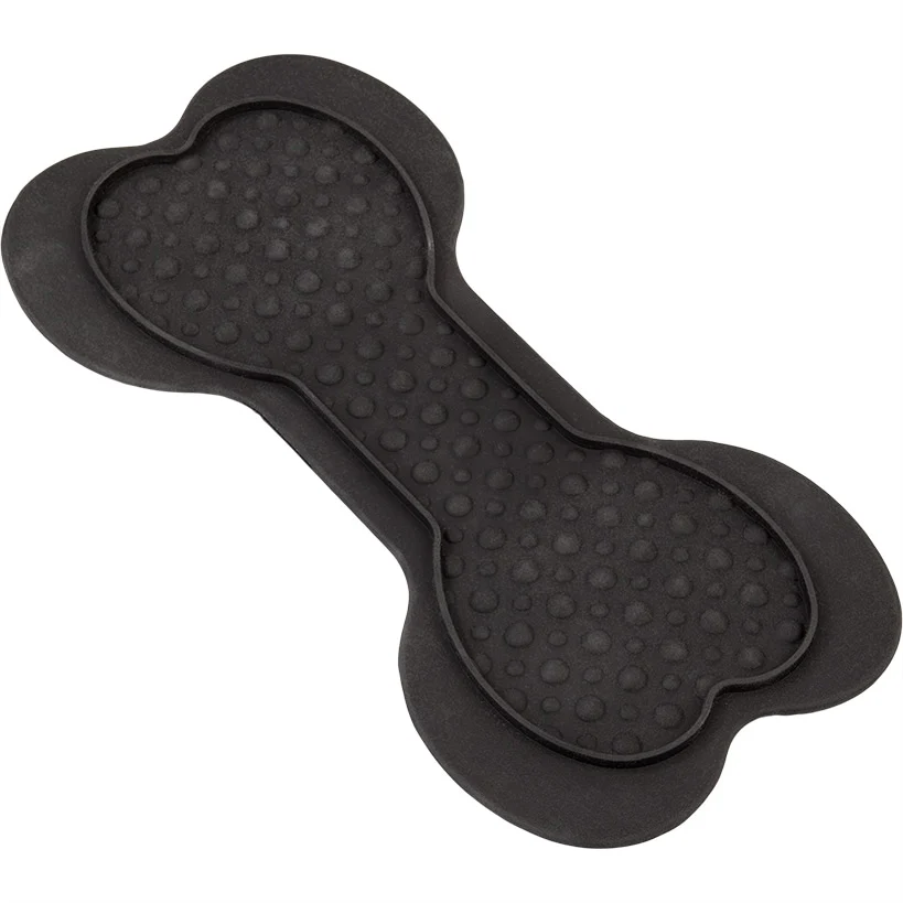Lick Pad For Dogs, Bone Shape with Suction Cups - Image 3