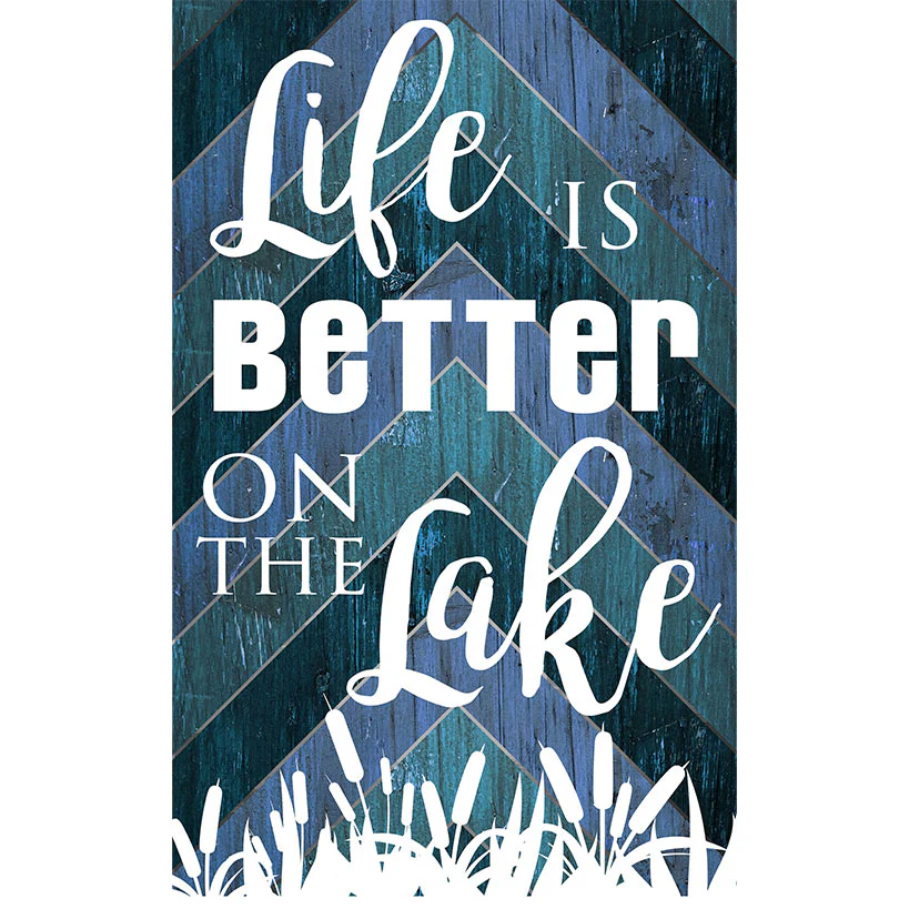 Life is Better on the Lake Wooden Sign