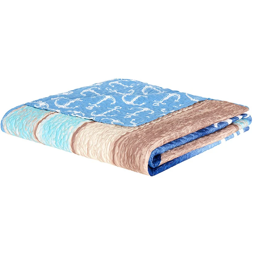 Life Love Lake Reversible Full/Queen or King Quilt or Decorative Pillow - Image 3