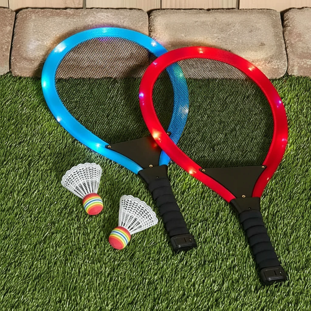 Light-Up Badminton Set