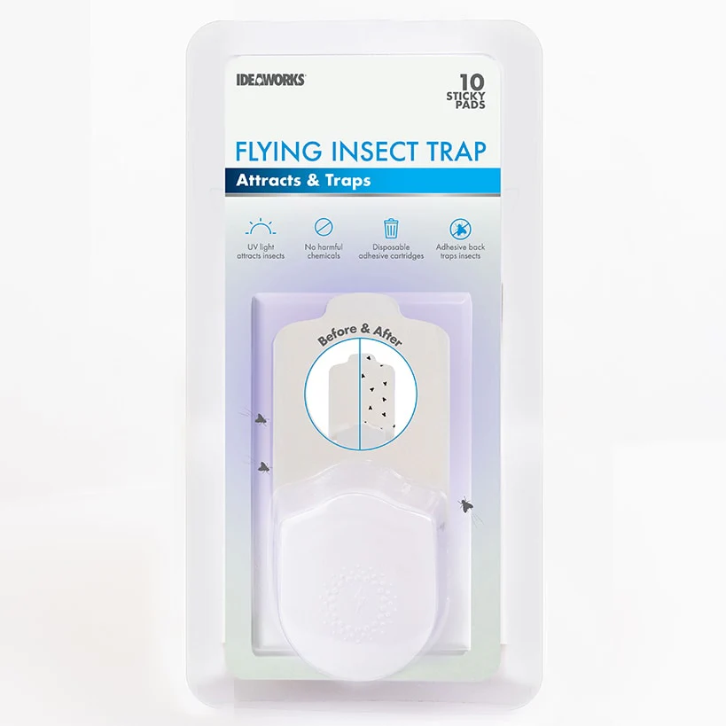 Lighted AC Insect Trap For Indoors With UV Light And Chemical Free - Image 4