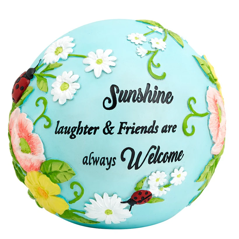 Lighted Ball Décor With Sentiment - Dream Big or Sunshine - Image 10