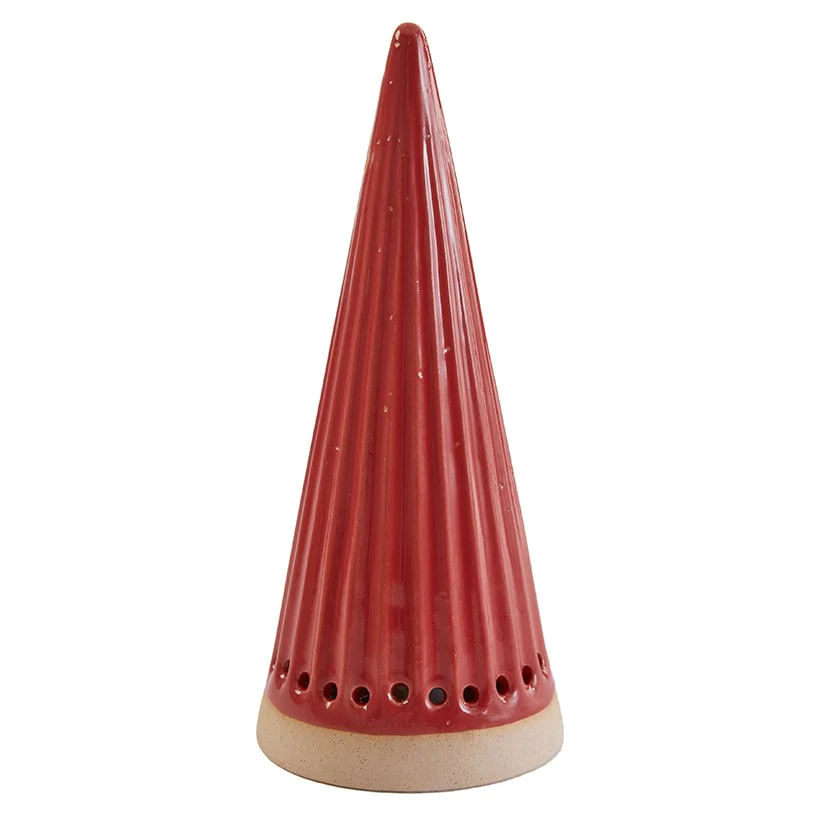 Lighted Ceramic Tabletop Tree Holiday Decor - Image 2