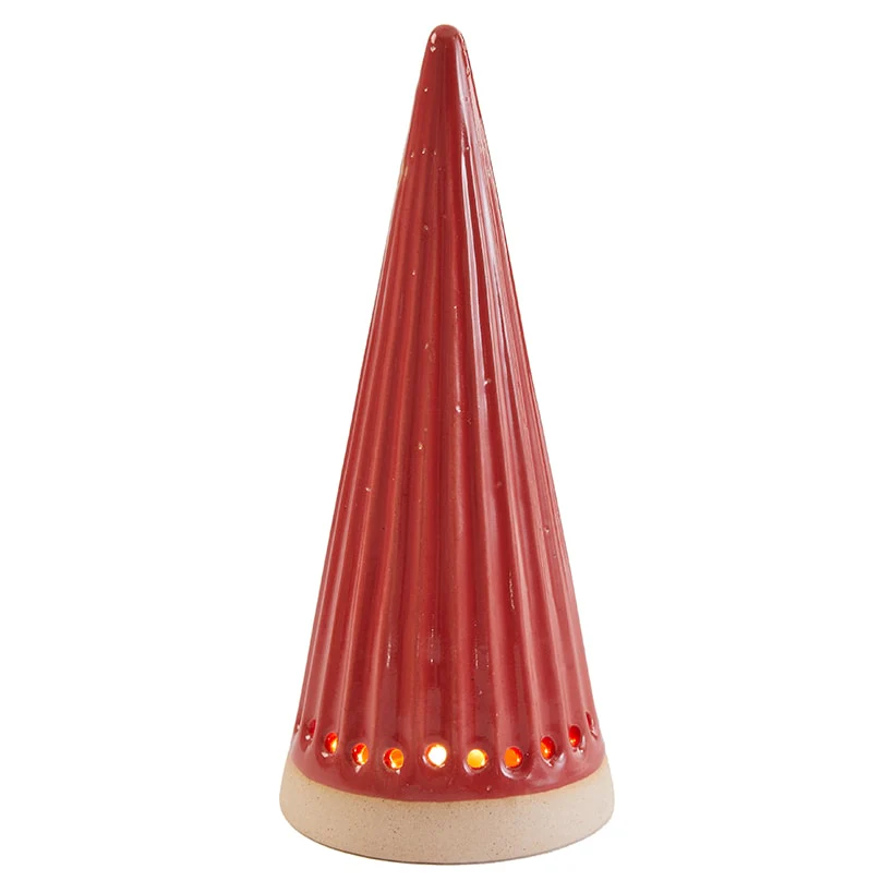 Lighted Ceramic Tabletop Tree Holiday Decor - Image 4