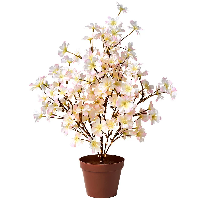 Lighted Flower Table Trees - Blue, Blush, or Pink - Image 9