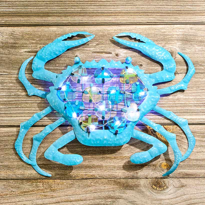 Lighted Outdoor Coastal Metal Wall Decor - Image 5