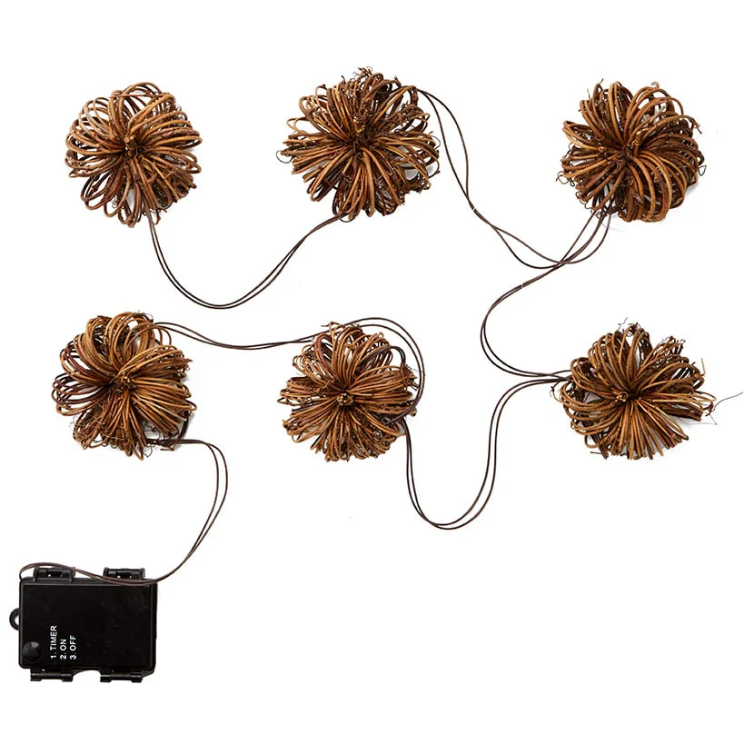 Lighted Pumpkin String Lights - Image 3