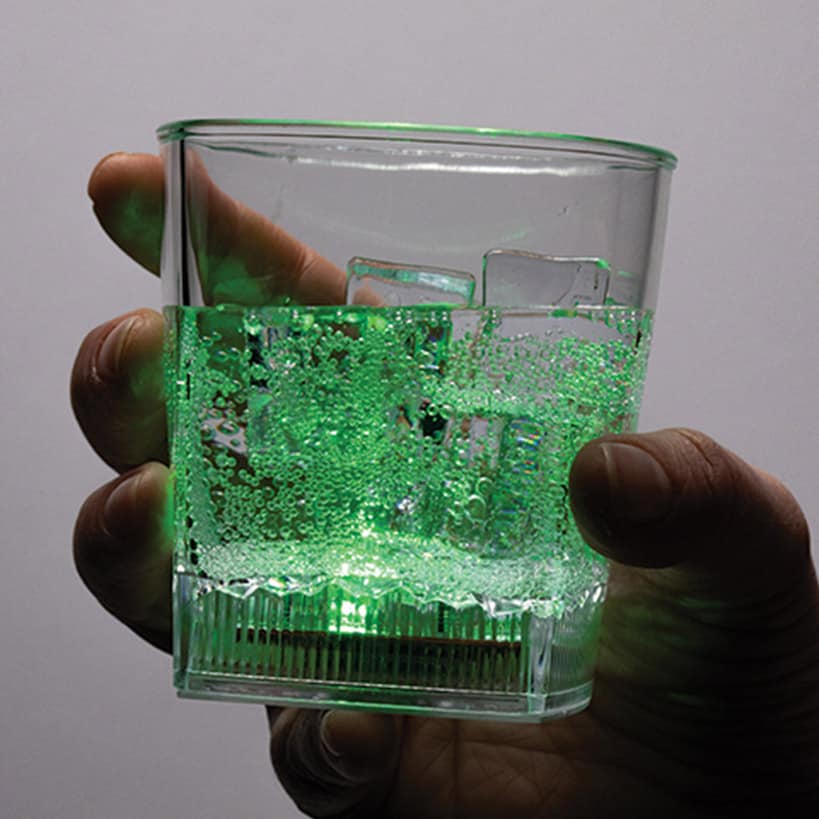 Liquid Activated Multicolor LED Tumbler - Image 3