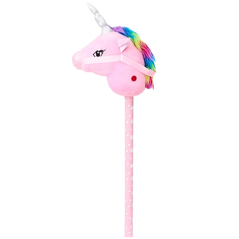 Magic Sounds Plush Animal Head Riding Stick - Interactive Pretend Play Toy - Image 7