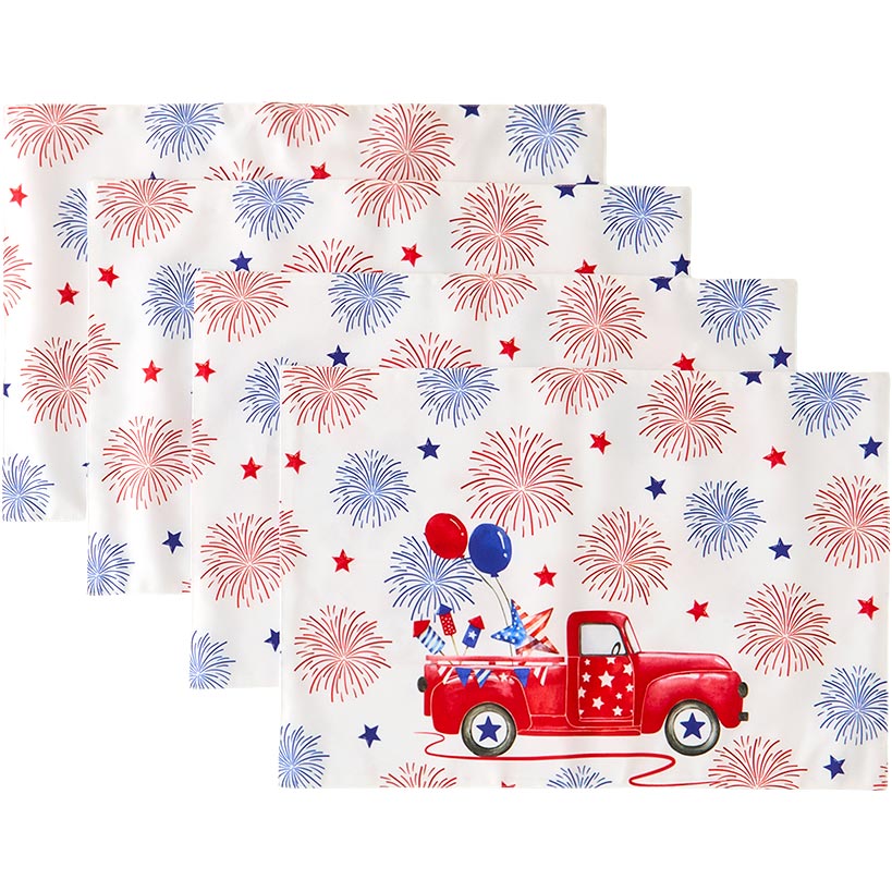 Memorial Truck Placemats, Set of 4 - Image 6