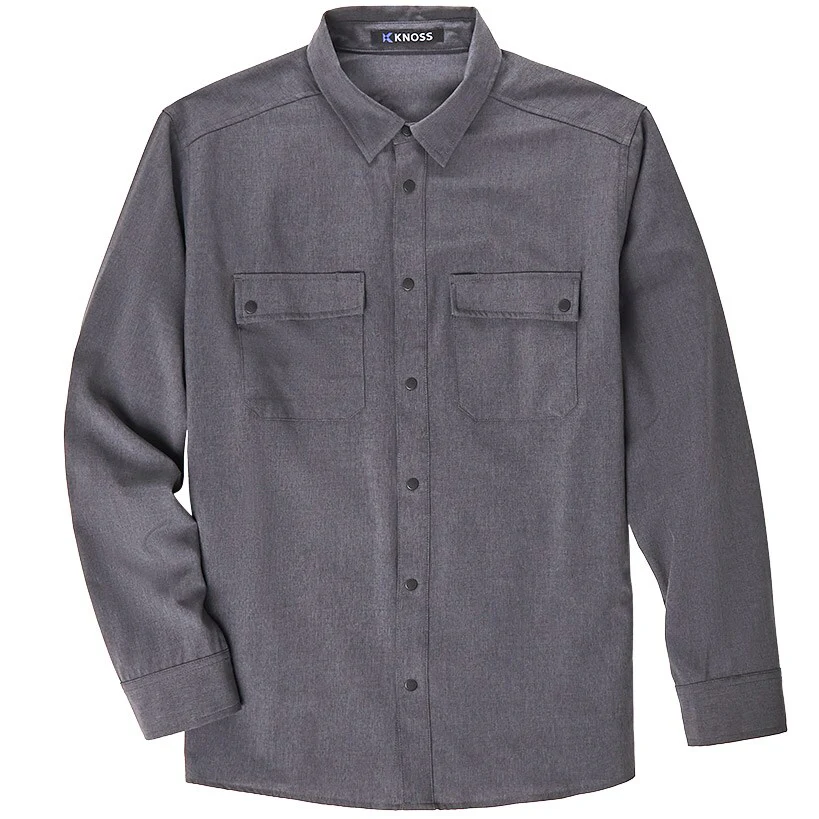 Men's Button-Up Long Sleeve Shirt - Image 2