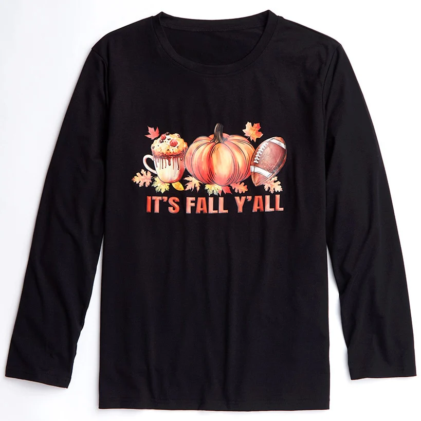 Men's Fall Long Sleeve T-Shirt - Image 5