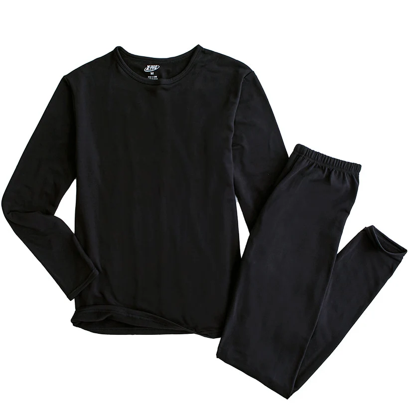Men's Thermal Long Johns Set - Long Sleeve Top and Pants - Image 2