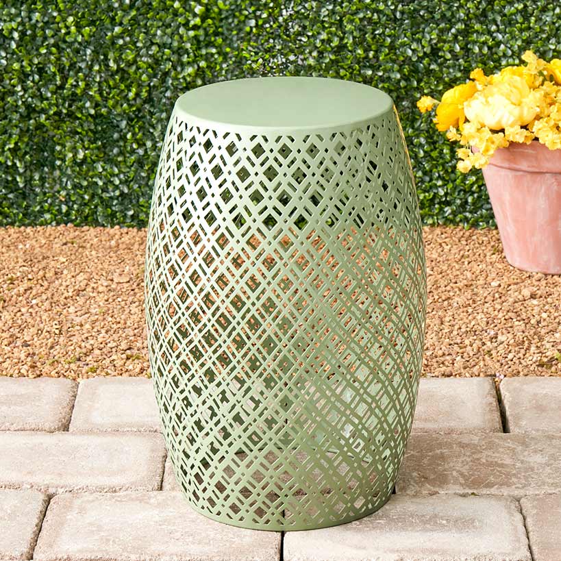 Metal Barrel Stool - Image 3