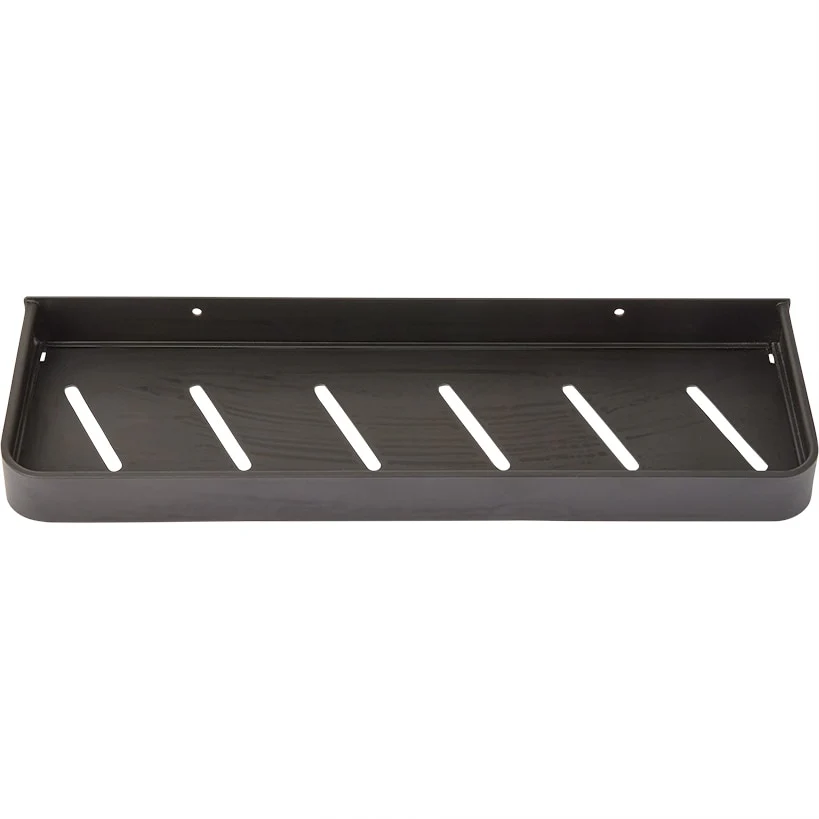 Metal Bathroom Storage Shelf - Adhesive or Wall Mount - Image 2