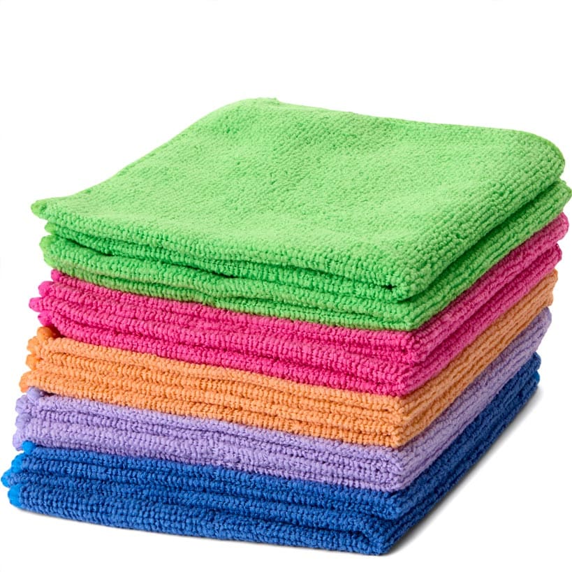 Microfiber Cleaning Cloths - Multi-Purpose, Non-Abrasive, Set of 10 - Image 6